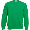 Fruit of the Loom Mikina Classic Raglan Sweat, raglánová COT16221652001-kelly green S Zelená kelly