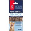 MACED Mini Dental Snack maškrta podporujúca zdravie zubov pre psov 56 g