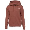 Champion Hooded Full Zip hnedá biela červená