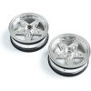 Losi disk kolesa predné, chróm (2): 22S Drag (LOS43045)