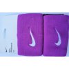 Tenisové potítko Nike Wristbands velké -624 - Barva fialová
