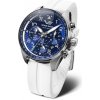 Vostok Europe 6S20/325A742S Bílý silikonový řemínek