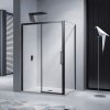 H K Sprchový kút NERO 130x80 cm. L/P variant