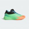DOUBLE D ADIDAS Dame X unisex basketbalová obuv zeleno-oranžová 47