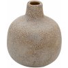 Clayre & Eef Krémová keramická váza s patinou Annora - Ø 9*9 cm - Clayre & Eef