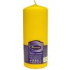 Neparfumovaná sviečka PROVENCE 16cm žltá