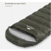 Spací vak Naturehike série U U350S 1700g - zelený