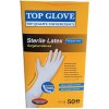 top glove Chirurgické latexové rukavice bezpúdrové sterilné Veľkosť: 9