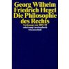 Die Philosophie des Rechts (Georg W. Fr. Hegel)(Brožovaná)