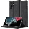 Púzdro IMEEKE Peňaženkové Samsung Galaxy S22 Ultra 5G čierne