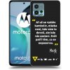 Picasee silikónový čierny obal pre Motorola Moto G72 - Kazma - SVĚT PATŘÍ TĚM, CO SE NEPOSEROU