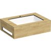 Kompaktná doska pod umývadlo s umývadlom Intedoor TRENTA Compact dub x 60 cm až 160 cm x 50 cm S výrezom