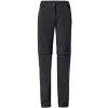 Vaude Womens Farley Stretch ZO T-Zip Pants II, black - dámské kalhoty 40