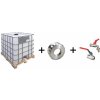 Redukcia AL na ventil na 1000L IBC kontajner