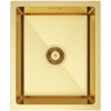 VELAZO VELAZO - Oceľový kuchynský drez 37 x 45 cm, zlatý VELAZ3745G