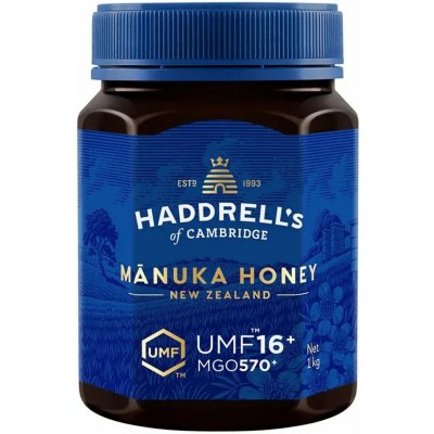 Haddrell's UMF 16+ Mānuka med 1 kg