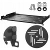 Polica RACK 19'' 1U 300 mm séria B čierna STALFLEX