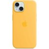 Apple iPhone 15 Silicone Case with MagSafe Sunshine MWNA3ZM/A