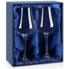 Darčeková krabička na 2 degustačné poháre Spirits Snifter, modrý satén