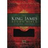 KJV Study Bible, Large Print, Bonded Leather, Black, Red Letter (Thomas Nelson)(Pevná)