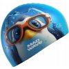 Plavecká čiapka Silikónová MAD Wave červená