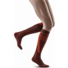 CEP Ski Touring Tall Compression Socks W dark orange