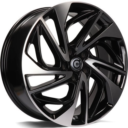 Carbonado Atlantic 7,5x18 5x114,3 ET51 black front polished