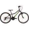 Bicykel Kenzel Roxis SF24 boys 2024 Farba: čierna, Veľkosť rámu: 33 cm, Priemer kolies: 24”