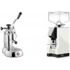 La Pavoni Stradivari Lusso + Eureka Mignon Silenzio, CR white