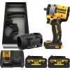 DEWALT 18V XR 3/8” Aku rázový uťahovák s poistným krúžkom, 2x 5,0 Ah DCF923P2G-QW