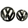 VW PASSAT B7 Variant (2012-2016) predný a zadný znak, logo (13,8cm a 11,3cm) - čierna lesklá