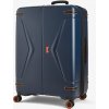 Cestovní kufr ROCK TR-0251/3-L ABS - tmavě modrá 107 l + 20% expander