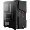 AEROCOOL skriňa Menácia Saturn FRGB ML G, Mid tower, 2x USB 3.0, 2x audio, 1x 120mm FRGB Fan, bez zdroja