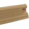 Lišta 2500x50x25 mm Soklová podlahová lišta SLK50 W137 Buk 2,5 m