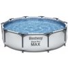 Bazén Bestway s konštrukciou 3,05 x 0,76 m svetlo šedý bez filtrácie