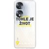 Picasee silikónový prehľadný obal pre Honor 70 - Kazma - TOHLE JE ŽIVOT A NIC VÍC NEBUDE