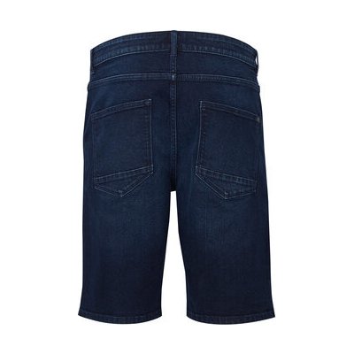 Solid džínsové šortky 21104980 Tmavomodrá