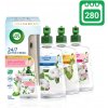 Air Wick Active Fresh automatický osviežovač vzduchu s náplňou 228 ml + osviežovač vzduchu náhradná náplň 228 ml + osviežovač vzduchu náhradná náplň 228 ml + osviežovač vzduchu náhradná náplň 228 ml