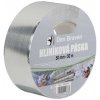 Den Braven Hliníková páska - 50 m x 100 mm, stříbrná _B754RL