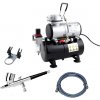 Fengda Airbrush Set - Striekacia pištoľ BD-130 + Kompresor AS-186 + Hadica BD-24