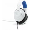 Herné slúchadlá JBL Quantum 100P Console biela (JBLQ100PWHTBLU)