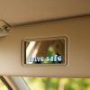 Artalo Nálepka na zrkadlo S37 – Drive safe 10x1,8 cm