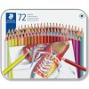 Farebné ceruzky, sada, šesťhranné, v plechovej krabičke, STAEDTLER 