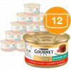Gourmet Gold Savoury Cake konzervy pre mačky hovädzie 12× 85 g