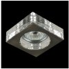 Luxera | Downlight 71009 matný chróm 1xGU10/50W | 71009