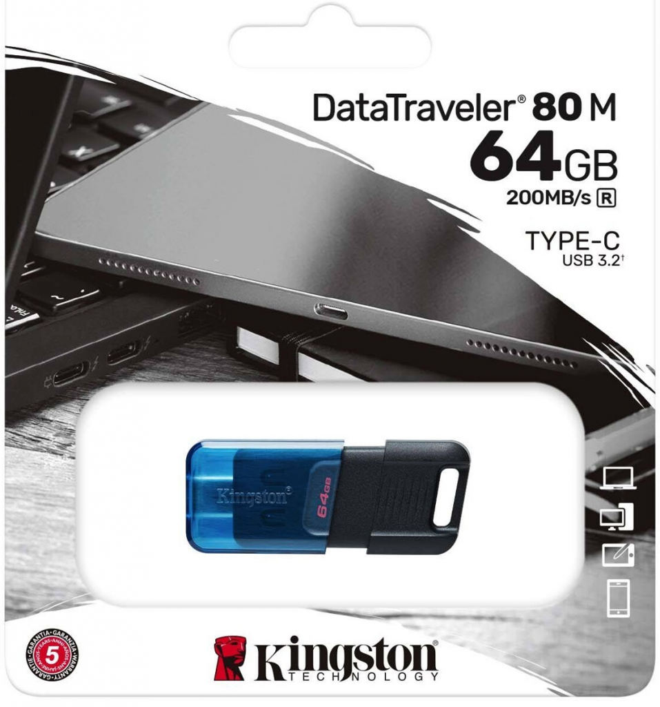 Kingston DataTraveler 80M 64GB DT80M/64GB