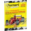 Ferrari autá Scuderie kniha samolepiek