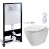 PRIM predstenový inštalačný systém bez tlačidla + WC CERSANIT CLEANON CITY PRIM_20/0026 X CI1
