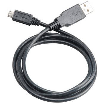 Akasa AK-CBUB05-10BK USB 2.0, male A na micro B male, 100cm, černý