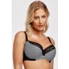 Podprsenka Azal Gracja - polovystužená - predaj Farba: Sivá, Veľkosť: 90C